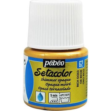 Pebeo Setacolor Metalik 62 Shimmer Rich Gold Opak Kumaş Boyası