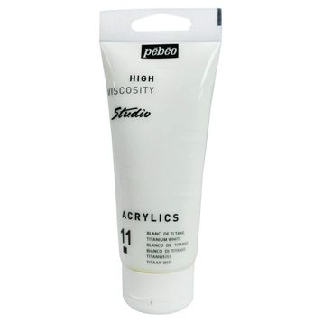 Pebeo Studio 11 Titanium White 100 ML Akrilik Boya
