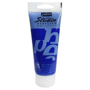 Pebeo Studio 25 Light Ultramarine Blue 100ml Akrilik Boya