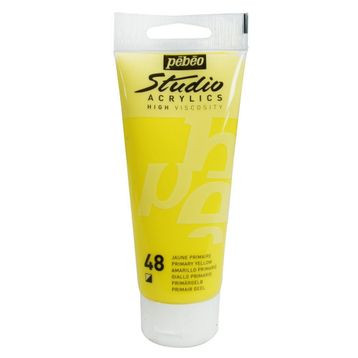 Pebeo Studio 48 Primary Yellow 100ml Akrilik Boya