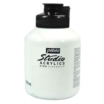 Pebeo Studio No:11 Titanium White 500ml Akrilik Boya