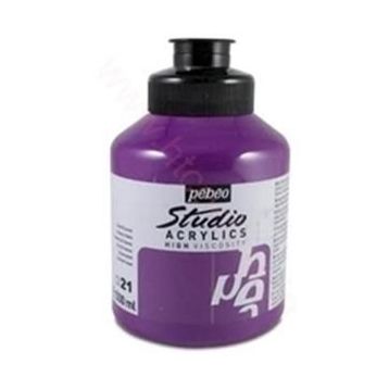 Pebeo Studio No:21 Orienthal Violet 500ml Akrilik Boya