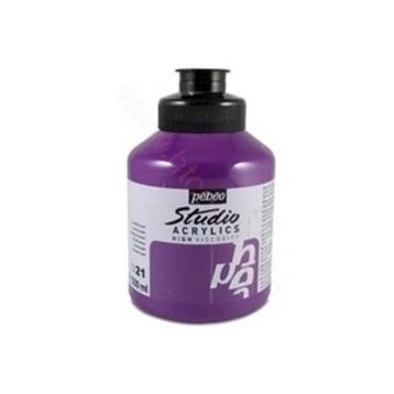 Pebeo Studio No:21 Orienthal Violet 500ml Akrilik Boya