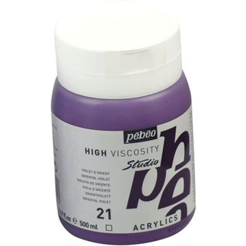 Pebeo Studio No:21 Orienthal Violet 500ml Akrilik Boya