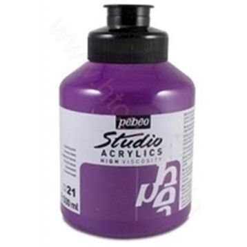 Pebeo Studio No:21 Orienthal Violet 500ml Akrilik Boya
