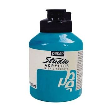 Pebeo Studio No:28 Cerulean Blue 500ml Akrilik Boya