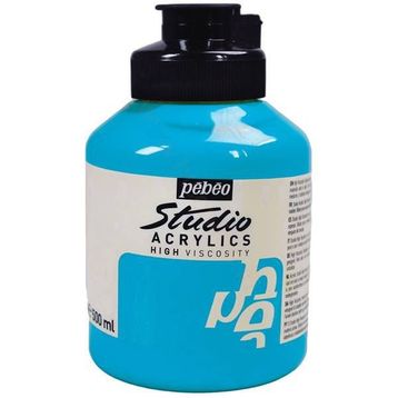 Pebeo Studio No:30 Turquoise Blue 500ml Akrilik Boya