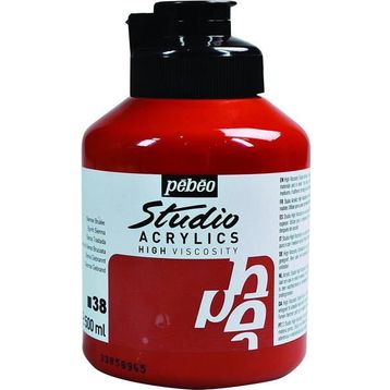 Pebeo Studio No:38 Burnt Sienna 500ml Akrilik Boya