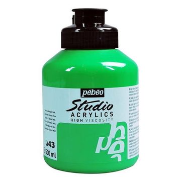 Pebeo Studio No:43 Cadmium Green 500ml Akrilik Boya