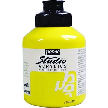 Pebeo Studio No:48 Primary Yellow 500ml Akrilik Boya