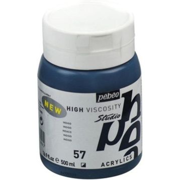 Pebeo Studio No:57 Indigo 500ml Akrilik Boya