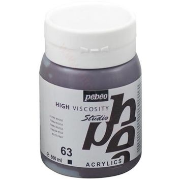 Pebeo Studio No:63 Terra Rossa 500ml Akrilik Boya