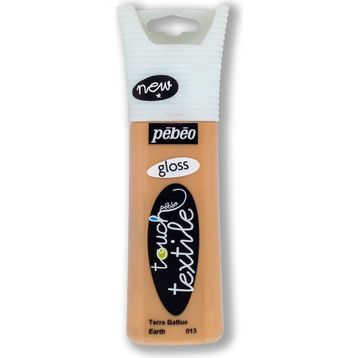 Pebeo Touch Textile Gloss 30 ml 013 Terre Battue Boya