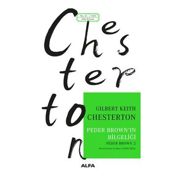 Peder Brown’ın Bilgeliği - Gilbert Keith Chesterton