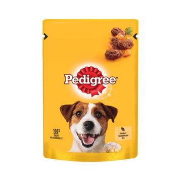 Pedigree Pouch Sığır Etli Kuzulu ve Havuçlu 100 gr Yetişkin Köpek Konservesi
