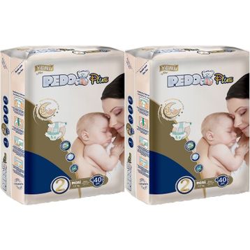 Pedo Plus No:2 Mini 80 Adet Bebek Bezi