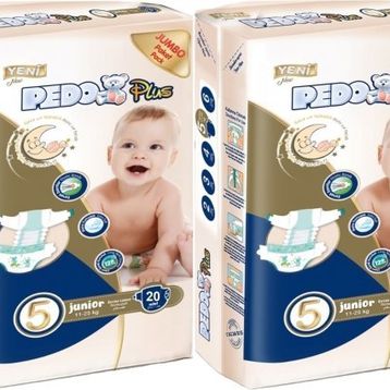 Pedo Plus No:5 Junior 40 Adet Bebek Bezi