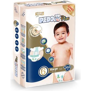 Pedo Plus No:6 XLarge 352 Adet Bebek Bezi