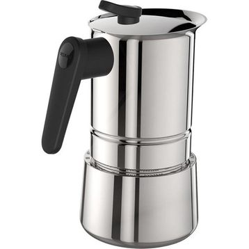 Pedrini Acciaio Paslanmaz Çelik 4 Cup Moka Pot