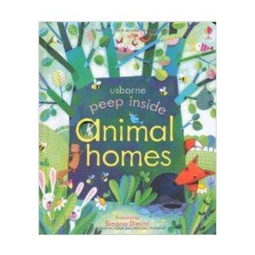 Peep Inside Animal Homes-Usborne Yayıncılık