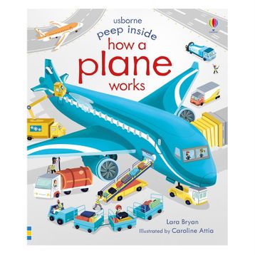 Peep Inside How A Plane Works-Usborne Publishing