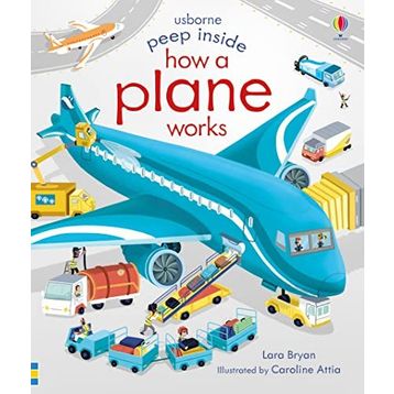 Peep Inside How A Plane Works-Usborne Publishing