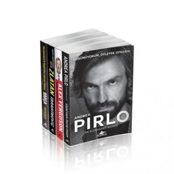 Pegasus Yayınları Andrea Pirlo-Alex Ferguson-Zlatan İbrahimoviç-Barça Futbol Efsaneleri 4 Kitap Seti
