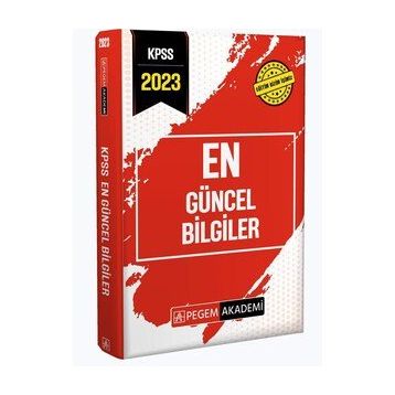 Pegem Akademi 2023 KPSS En Güncel Bilgiler