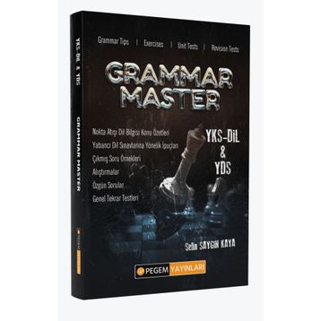 Pegem Akademi Yayıncılık - Grammar Master YKS - DİL YDS