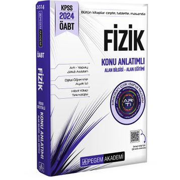 Pegem Yayınları 2024 KPSS ÖABT Fizik Konu Anlatımlı