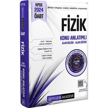 Pegem Yayınları 2024 KPSS ÖABT Fizik Konu Anlatımlı