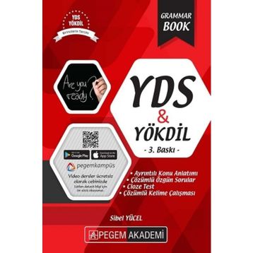 Pegem Yayınları YDS & YÖKDİL Grammar Book