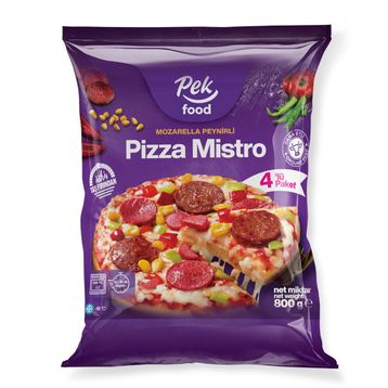 Pek Food 800 gr Mistro Pizza