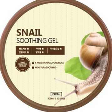 Pekah 300 ml Snail Soothing Gel Salyangoz Müsin İçeren Hassasiyet-Kırışıklık Karşıtı Nemlendirici Jel