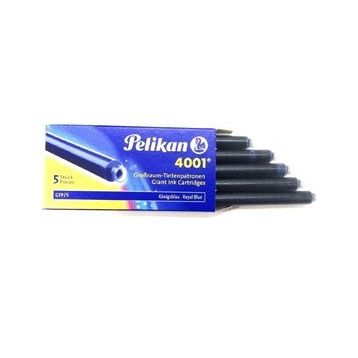 Pelikan 4001 Kartuşu Uzun Royal Mavi Dolma Kalem