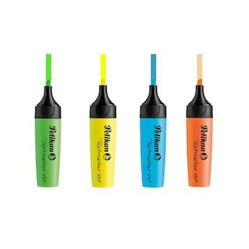 Pelikan 490 4lü Paket Fosforlu İşaretleme Kalemi