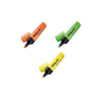 Pelikan 490 Ana Renkler 3lü Set Fosforlu Kalem
