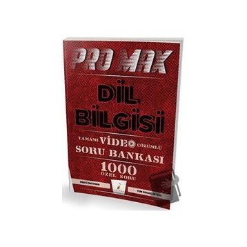 Pelikan Promax Dil Bilgisi Tamamı Video Çözümlü Soru Bankası