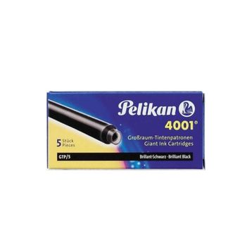 Pelikan Siyah 5li Kutu Dev Dolma Kalem Kartuşu