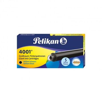 Pelikan Siyah 5li Kutu Dev Dolma Kalem Kartuşu
