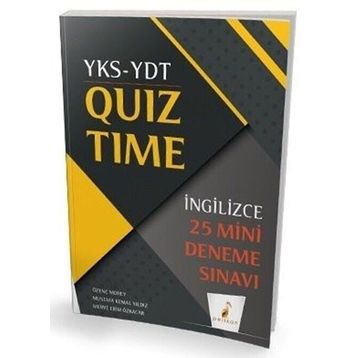 Pelikan Yayıncılık YKS-YDT İngilizce Quiz Time 25 Mini Deneme Sınavı