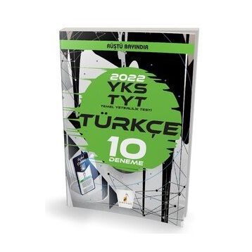 Pelikan Yayınları 2022 TYT Türkçe Dijital Çözümlü 10 Deneme Sınavı