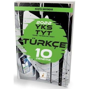 Pelikan Yayınları 2022 TYT Türkçe Dijital Çözümlü 10 Deneme Sınavı