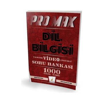 Pelikan Yayınları Promax Dil Bilgisi Tamamı Video Çözümlü Soru Bankası