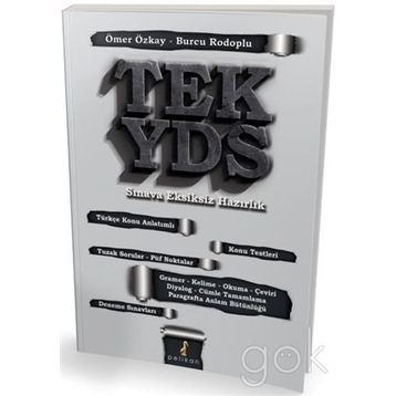 Pelikan Yayınları Yayınevi Tek YDS Sınava Eksiksiz Hazırlık Kitabı