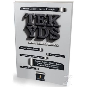 Pelikan Yayınları Yayınevi Tek YDS Sınava Eksiksiz Hazırlık Kitabı