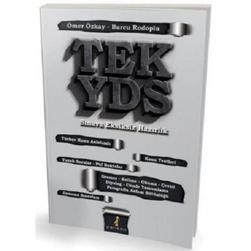 Pelikan Yayınları Yayınevi Tek YDS Sınava Eksiksiz Hazırlık Kitabı