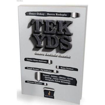 Pelikan Yayınları Yayınevi Tek YDS Sınava Eksiksiz Hazırlık Kitabı