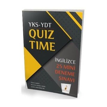 Pelikan YKS-YDT İngilizce Quiz Time 25 Mini Deneme Sınavı