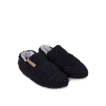 Peluche TED-KAT Gri Anthracite Teddy Women Slipper Günlük Kadın Ev Pandufu